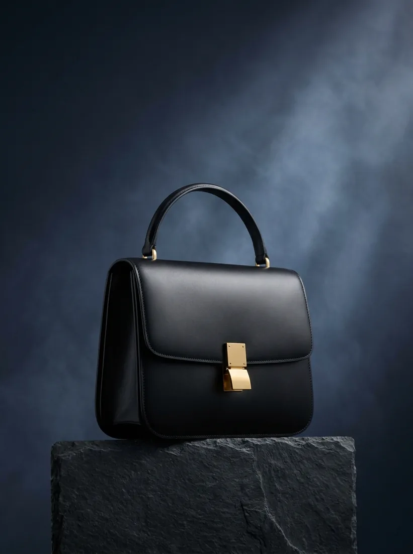 Designer handbag campaign hero