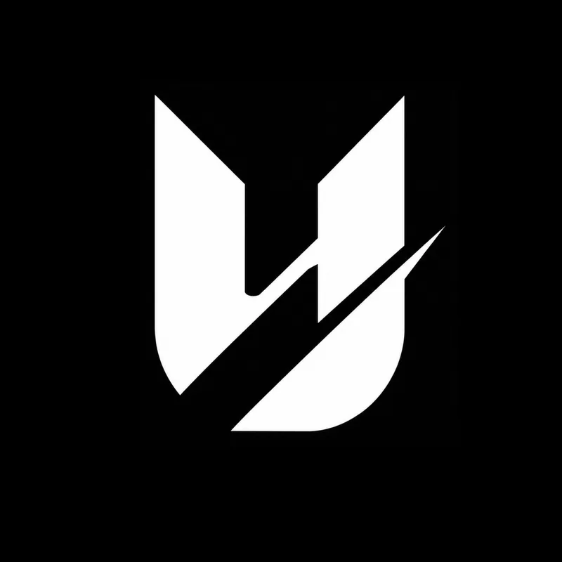 Unreal mark in white for dark backgrounds