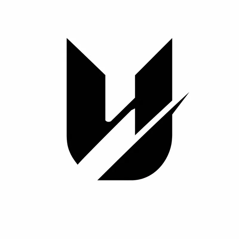 Unreal mark in black for light backgrounds